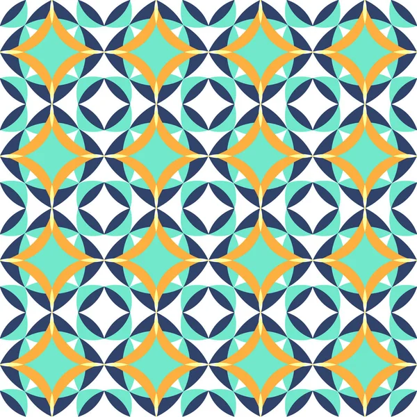 モロッコのシームレスなパターン背景 — ストックベクタ