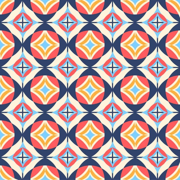 Seamless Moroccan Style Pattern — Stock Vector