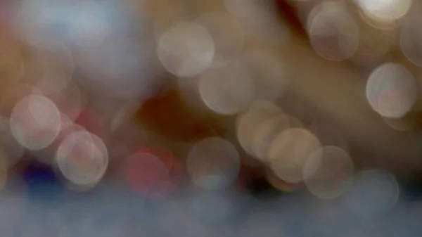 Blurred Abstract Photo Light Burst Glitter Golden Bokeh Lights Background — 스톡 사진
