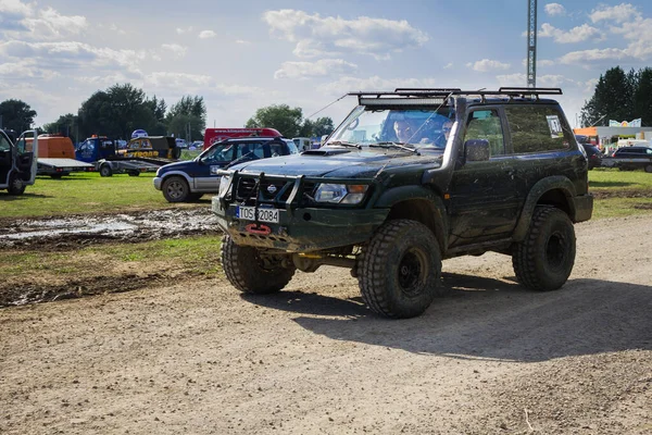 Strašně Cool Festival Jezeře Tarnobrzeskie Terénní Automobilová Rally Polsko Tarnobrzeg — Stock fotografie