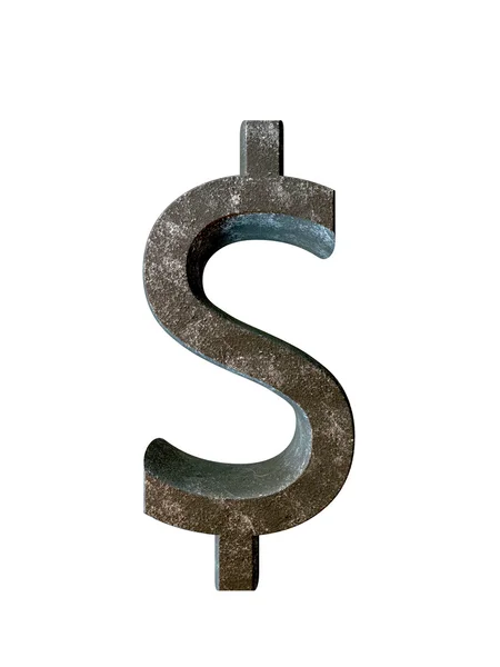 Metal alphabet. 3D rendering — Stock Photo, Image