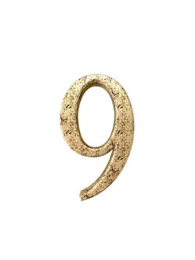 Metal alfabe. 3D render