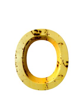 Metal alfabe. 3D render