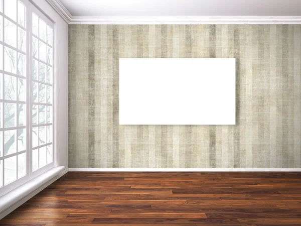 Modern parlak iç. 3D render