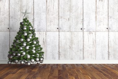 Güzel Noel iç. 3D render