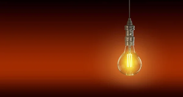 Light bulb lamps. 3D rendering — Stock Photo, Image