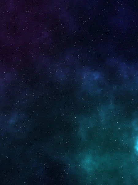 Space background. 3D rendering