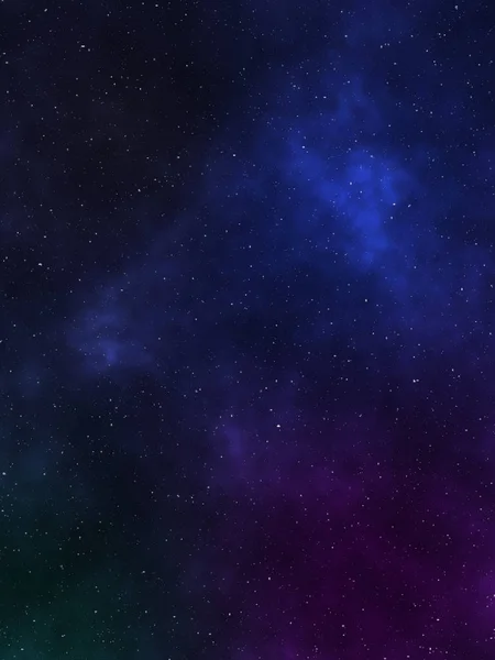 Space background. 3D rendering — Stock Photo, Image