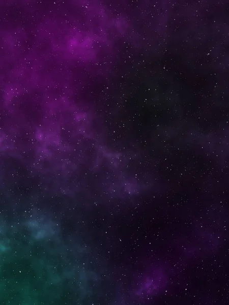 Space background. 3D rendering