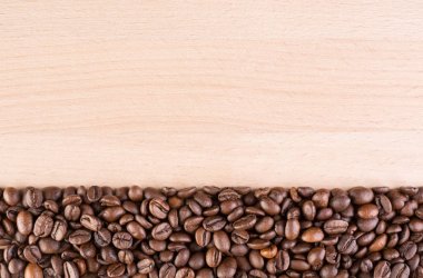 Kavrulmuş kahve çekirdeği.