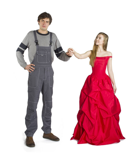 Concept of mesalliance and unequal match.