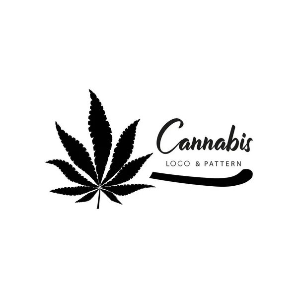Marijuana, Cannabis ikoner. Medicinska marijuanaikoner. Läkemedel — Stock vektor