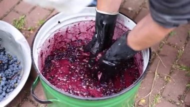 eller tarafından işleme üzüm