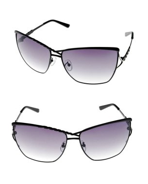 Beyaz arka plan üzerinde izole güneş gözlüğü