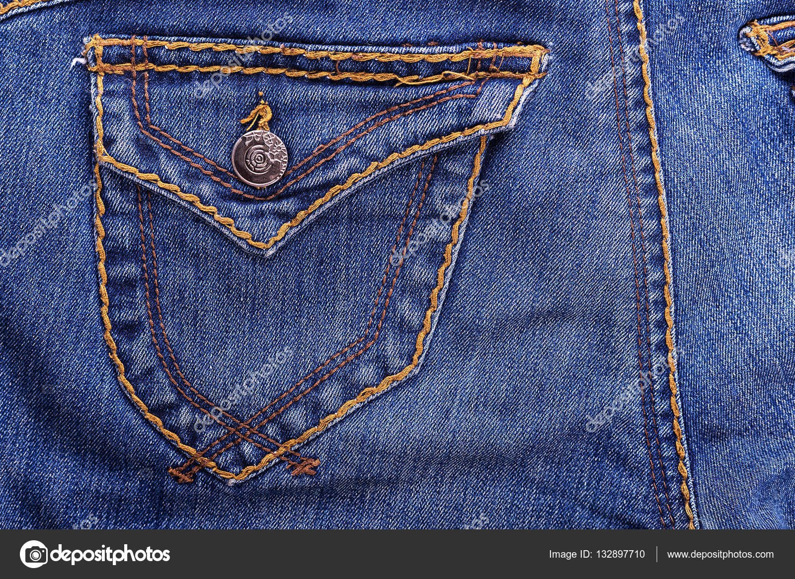 stitching denim