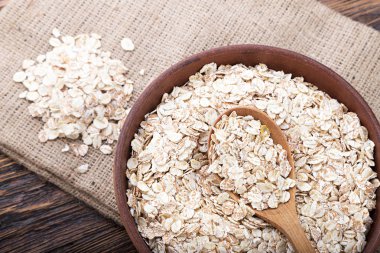 Tabak yulaf gevreği ile