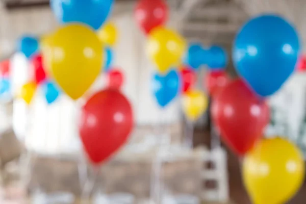 Colorful balloons background — Stock Photo, Image