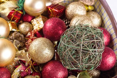 birçok Noel oyuncaklar 