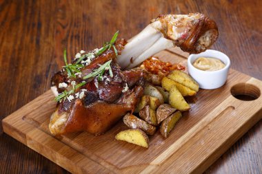 parmak eklemi kızartma. Üstten Görünüm