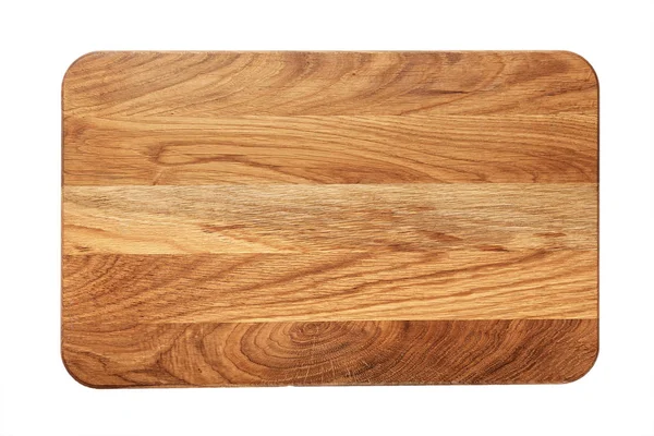 Rectangular wooden cutting board — Stock Photo, Image