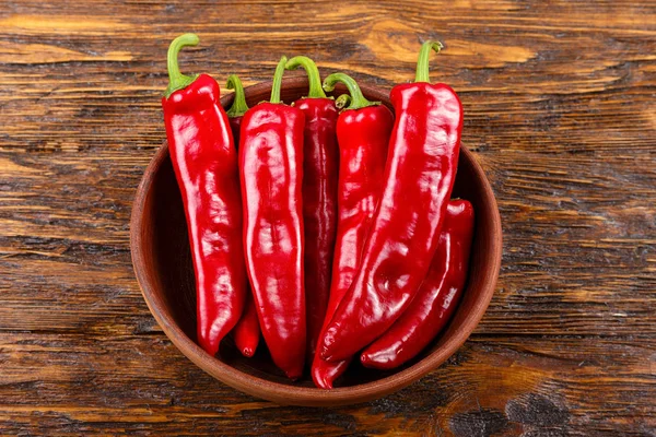 Chili pepper in a plate — Stock Photo, Image