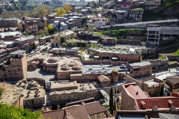 Distrito con baños en Tiflis —  Fotos de Stock