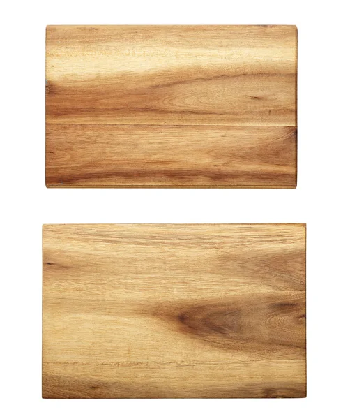 Rectangular wooden cutting board — Stock Photo, Image