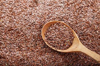 Keten tohumu dağınık