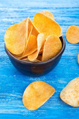 patates cipsi bir kil plaka