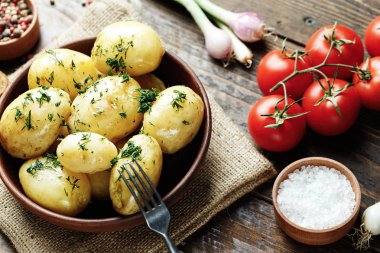 Bir basit köy yemek