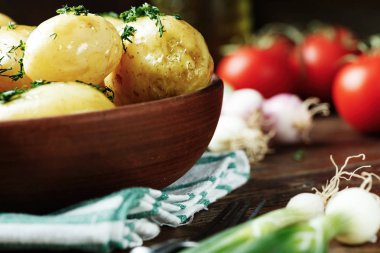 Genç patates güzel fotoğraf