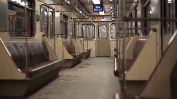 Pusty metra samochodu — Wideo stockowe