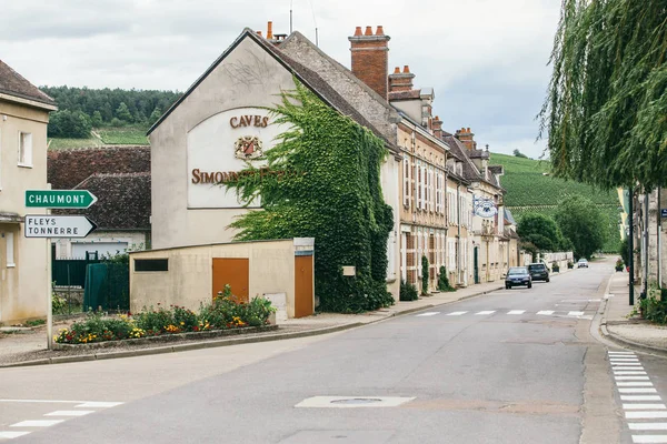 Rue ville de Chablis — Photo