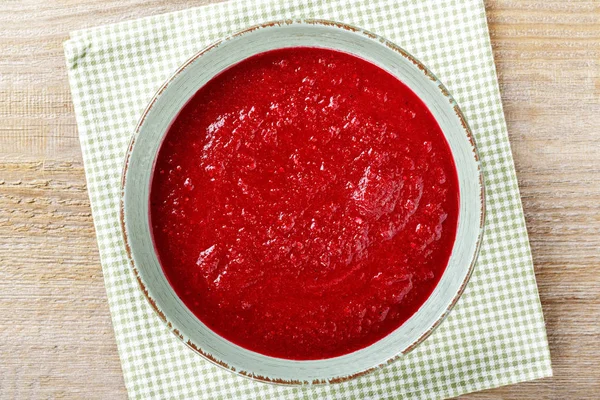 Tomato gazpacho soup — Stock Photo, Image