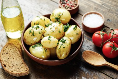 vejetaryen yemek genç patates