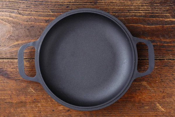 Portioned cast-iron frying pan