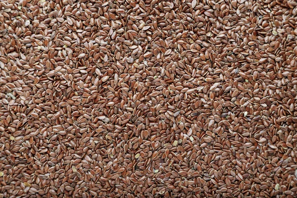 Flax seeds background — Zdjęcie stockowe