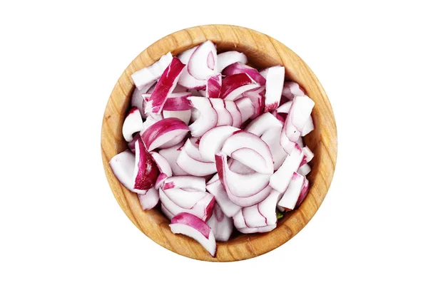 kıyılmış mor soğan