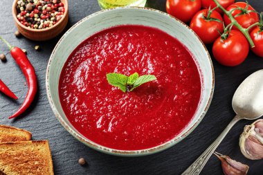 sebzeli çorba gaspaço