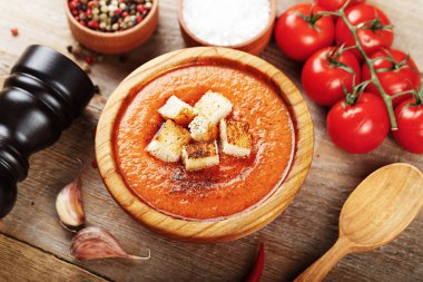 domates gazpacho çorbası