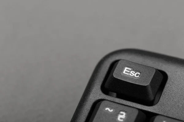 Bouton Escape sur le clavier — Photo