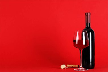 Şarap kırmızı bir arka plan ayarla