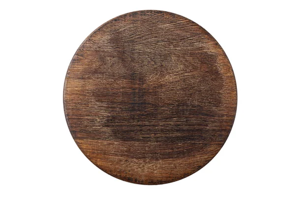 Round board isolated — Stock Photo, Image