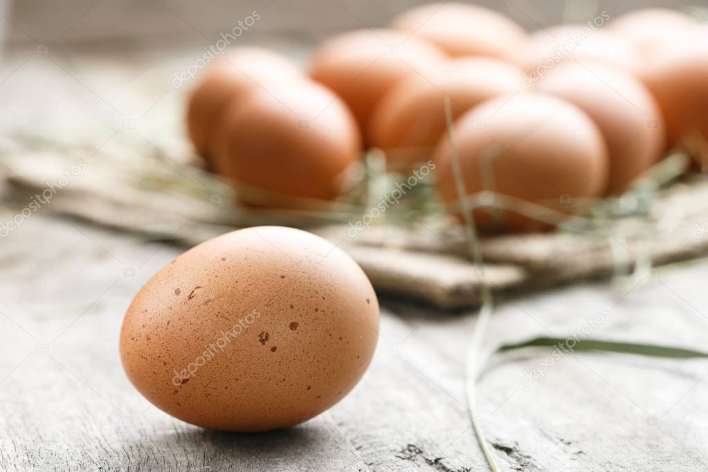 fresh eggs for Easter