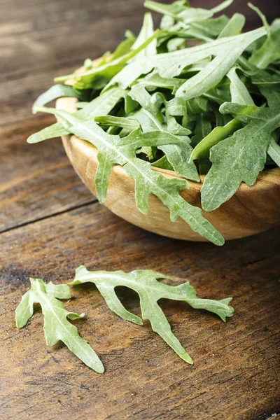 Färsk ruccola blad, rucola — Stockfoto