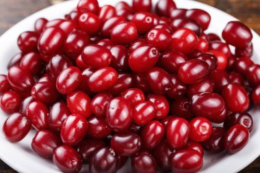 Kızılcık plaka en iyi görünümü'nde