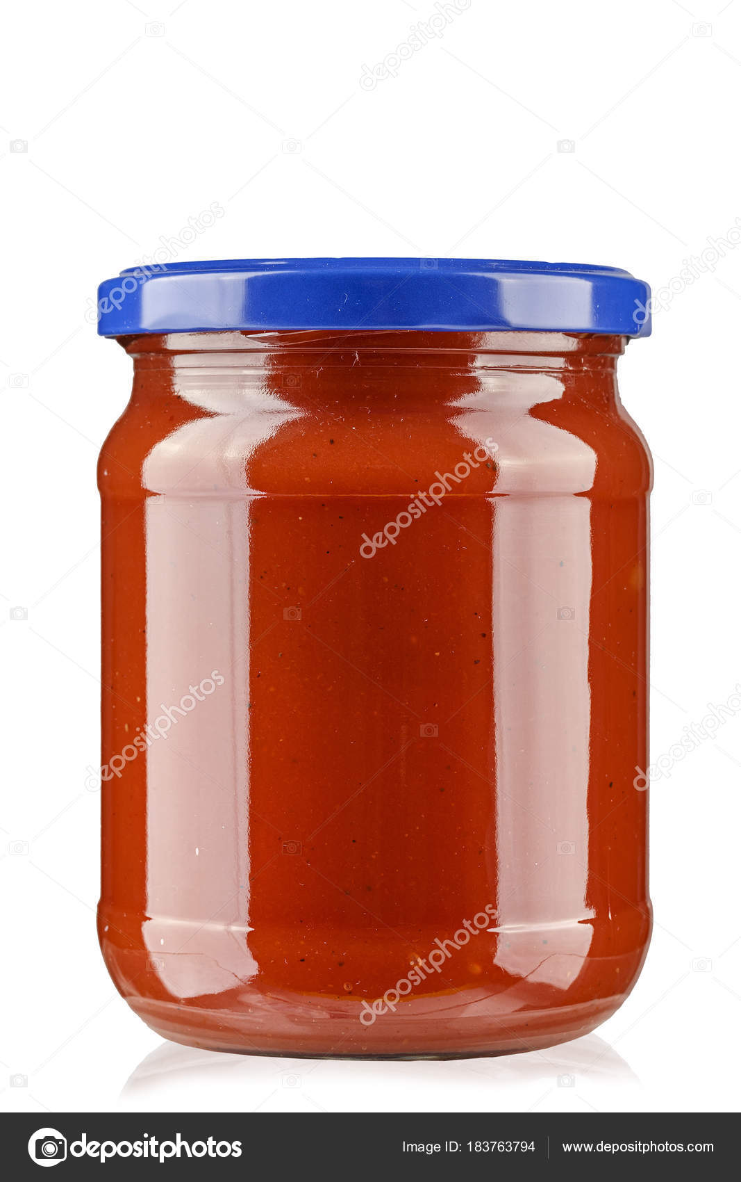 Tomato paste in a can Stock Photo by ©Alexshyripa 183763794