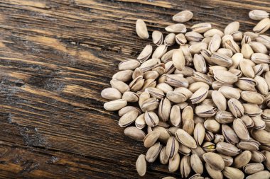 Tablo, metin için yer yatan lezzetli Antep fıstığı