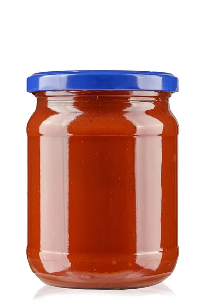 Przecier pomidorowy w puszce — Zdjęcie stockowe