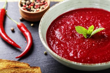 sebzeli çorba gaspaço